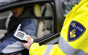 Blaastest in voertuig